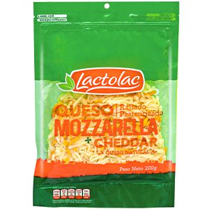 Mozzarella + Cheddar Amarillo rallado