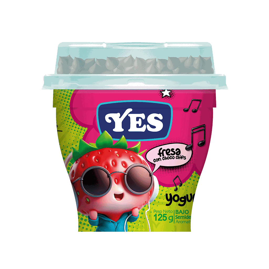 Fresa con choco chips